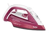 Tefal FV4920 Dampfbügeleisen Ultragliss | hervorragende Gleitfähigkeit | maximale Dampfverteilung | Eco-Modus | 2.400W | 140g/Min. Dampfstoß | Rot/Weiß