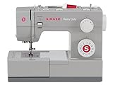 Singer Heavy Duty 4423, Elektrische Nähmaschine mit 23 integrierte Stiche -- Freiarm | Profi Haushaltsnähmaschine für dicke Stoffe | Nutzstich-Nähmaschine zum Nähen von Leder und Jeans mit Zubehör