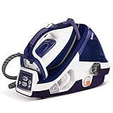 Tefal GV8977 Pro Express Dampfbügelstation | 2.400W | Bügelstation | Vertikaldampf | Dampfstoß 450 g/Min. | Automatische Abschaltung | Lila/Weiß