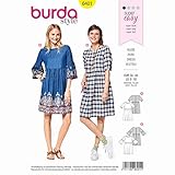 Burda 6401 Schnittmuster Kleid (Damen, Gr. 34-44) Level 1 super Easy