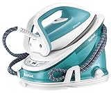 Tefal Effectis Plus GV6721 Dampfbügelstation (2.200 W, konstante Dampfmenge 100 g/min., Dampfstoß Triple Clic 240 g/min., automatische Abschaltung, 5,0 Bar) weiß/mint